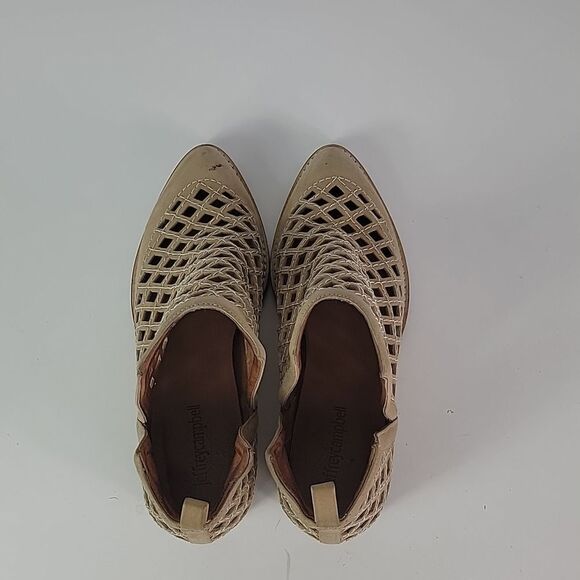 Jeffrey Campbell Taggart Open Weave Women's Booties - Picture 8 of 13